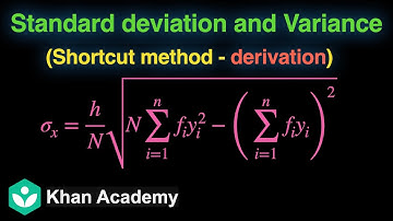 SD and Variance - Shortcut method (Derivation) [Hinglish] | Statistics | Grade 11 | Math