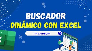 Cómo hacer un BUSCADOR DINAMICO en Excel | Buscar datos con un cuadro de texto