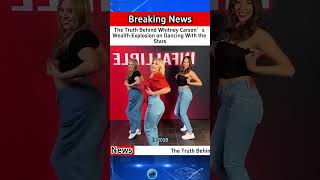 Do you know how rich Witney Carson will be after winning the Dance with the Stars competition? Wealth