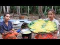 Yummy cooking rice pancake with pork recipe - Cooking skill
