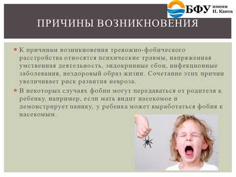 Тревожно фобические расстройства. Лекции для студентов отделения СД
