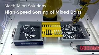 General-Purpose “Eye + Brain” for Robots: High-Speed Sorting of Mixed Bolts