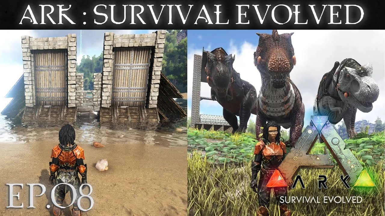 ark คําสั่ง ไดโนเสาร์  Update  ARK : Survival Evolved [The Island] EP.08 : เรือจับไดโนเสาร์...จะสร้างเพื่อ!?!