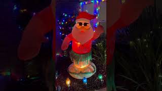 Greetings From Aloha Santa Claus! 🎅🏻🎄⛄️🏝️ #shorts #santaclaus #santa #christmas #aloha #hawaii