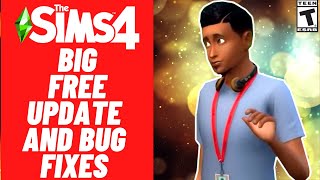 FREE UPDATE BUG FIXES, NEIGHBORHOOD STORIES & MORE- SIMS 4 PATCH NOTES & NEWS 2021