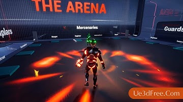 0.1$ Assets Advanced RPG Combat Template Unreal Engine 5 Blueprint