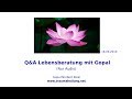 Q&A Lebensberatung mit Gopal 18.09.2019