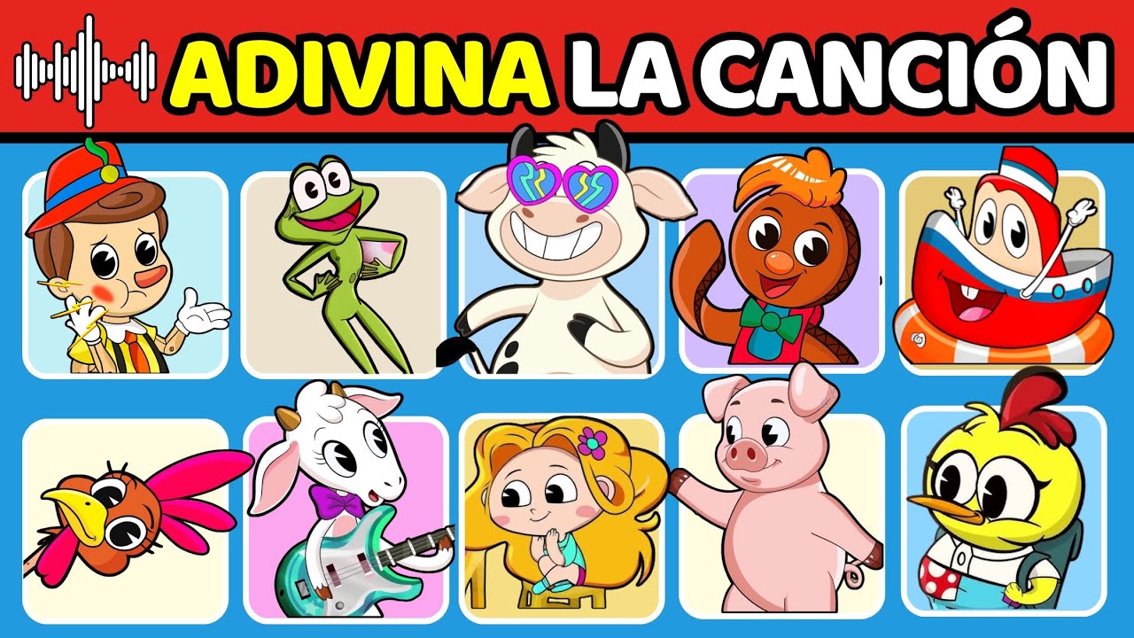 🎶 ADIVINA las CANCIONES más FAMOSAS de TOY CANTANDO 🐮 Vaca LOLA 🚤 BARQUITO