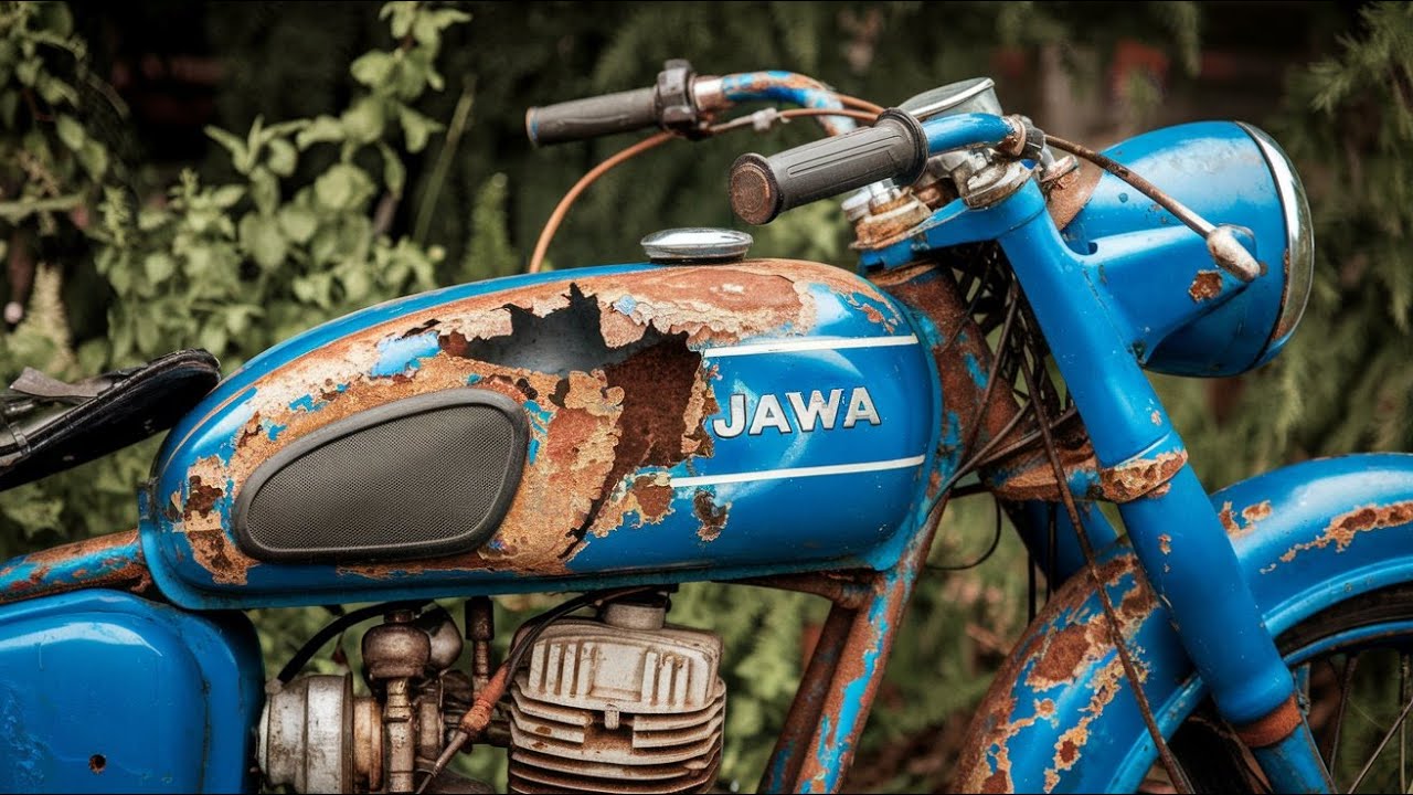 Full Restoration JAWA Motorcycle 1975s | Restored JAWA Motorcycle | Old Bike Restoration And Repair