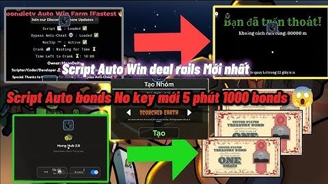 Hướng dẫn hack dead rails - Script auto Win và Auto Bonds No key Mới