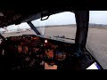 Boeing 737-800 - Single engine taxi out of Nador - cockpit view