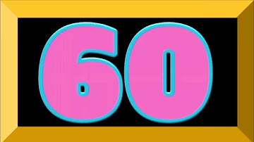 60 seconds | countdown timer with alarm #timer #countdown