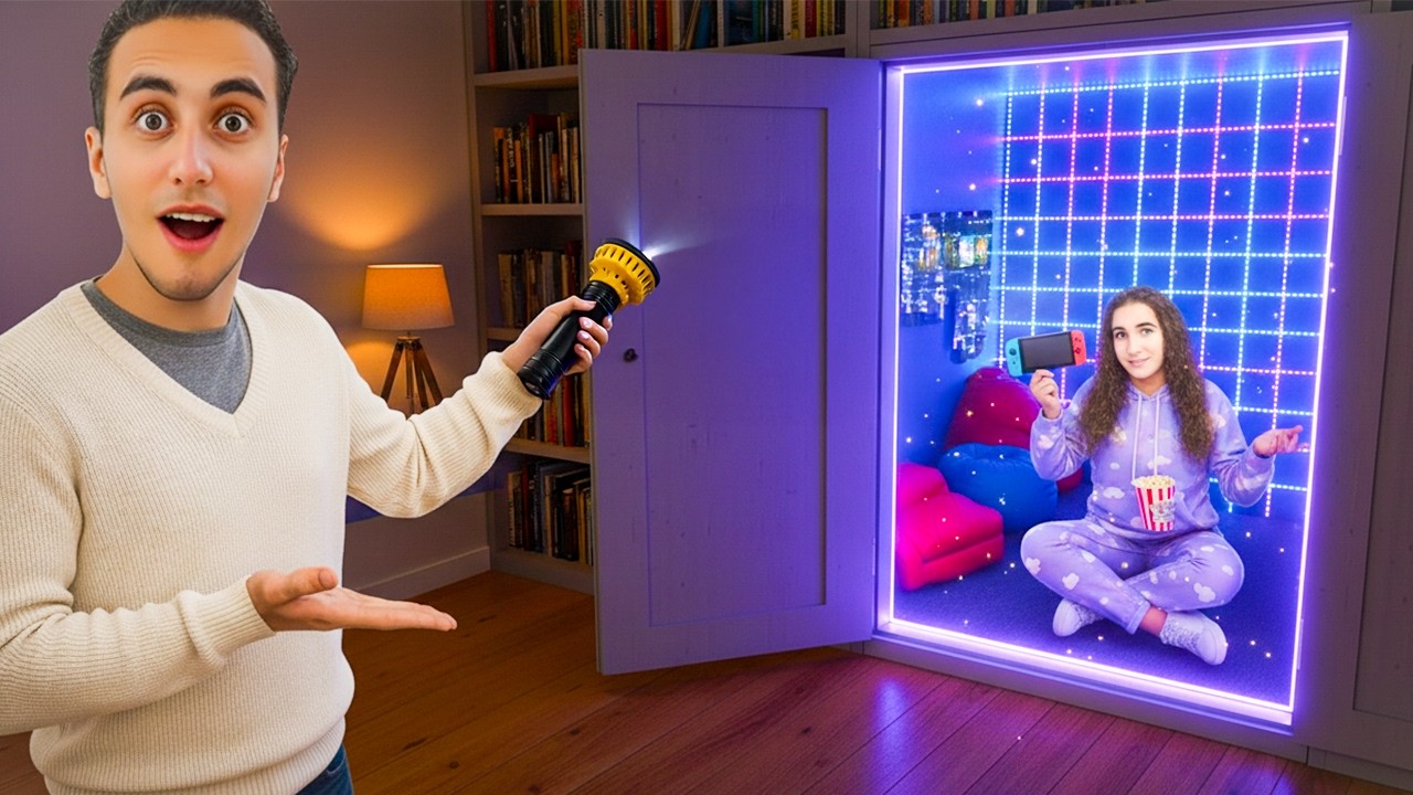 اكتشفت غرفة اختي السرية !!