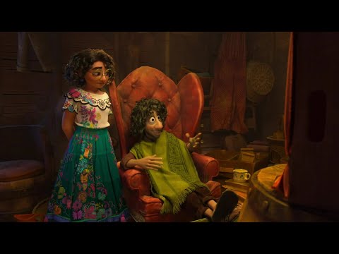 Encanto - Mirabel and Bruno scene