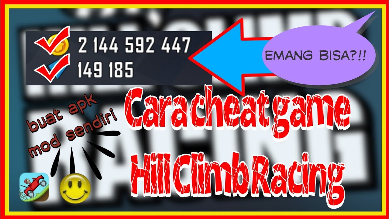 Cara cheat game Hill Climb Racing dengan lucky patcher YouTube