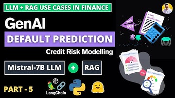 GenAI Financial Default Prediction | Building RAG Framework [ Zypher 7B LLM ] and Hugging Face