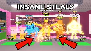 NSANE STEALS I GOT WHILE SERVER HOPPING *1 BILLION* in Steal A Brainrot