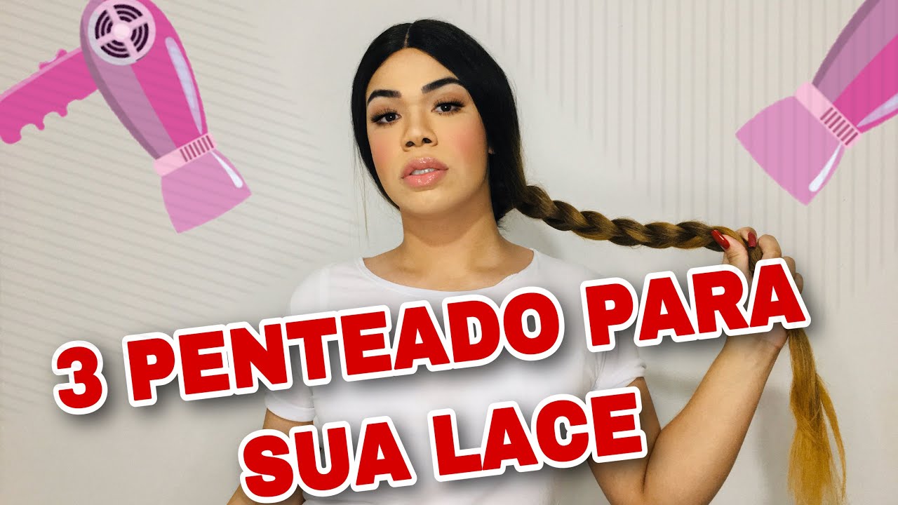 PENTEADOS FÁCEIS PARA SUA PERUCA  #lace | FERNANDA DATO