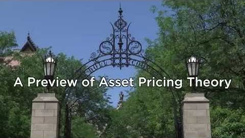 2b.1 A Preview of Asset Pricing Theory