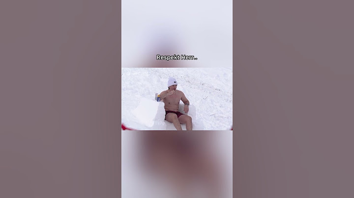 Der legendäre Schneestuhl von Kitzbühel (sehr kalt)