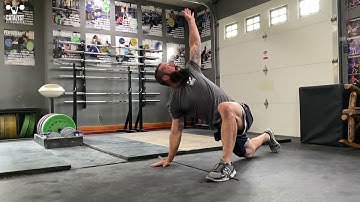 Spiderman Lunge Rotating Reach