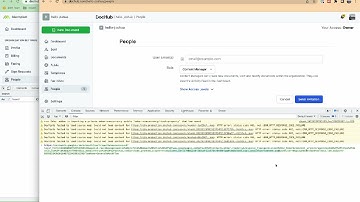 Using Google People and Contacts API to invite people to DocHub organization