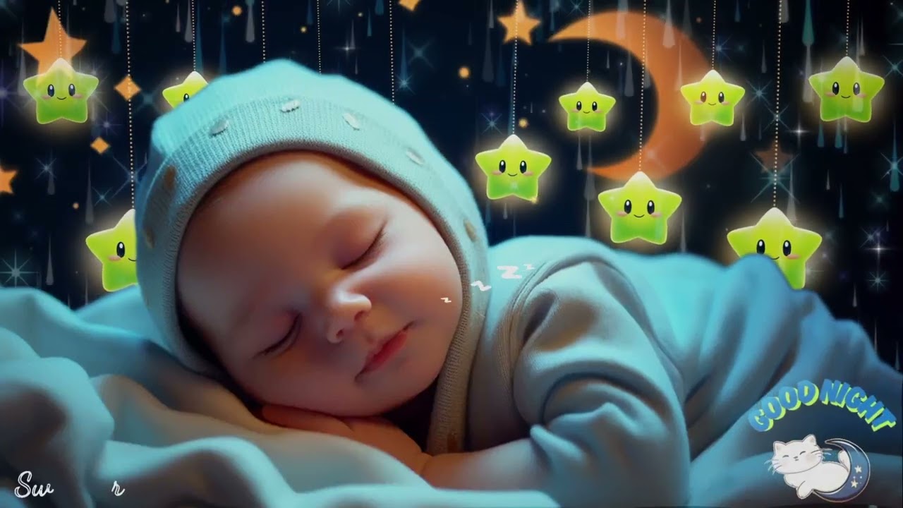 Mozart & Brahms Lullabies 💤 Baby Sleep Music to Fall Asleep Fast & Beat Insomnia