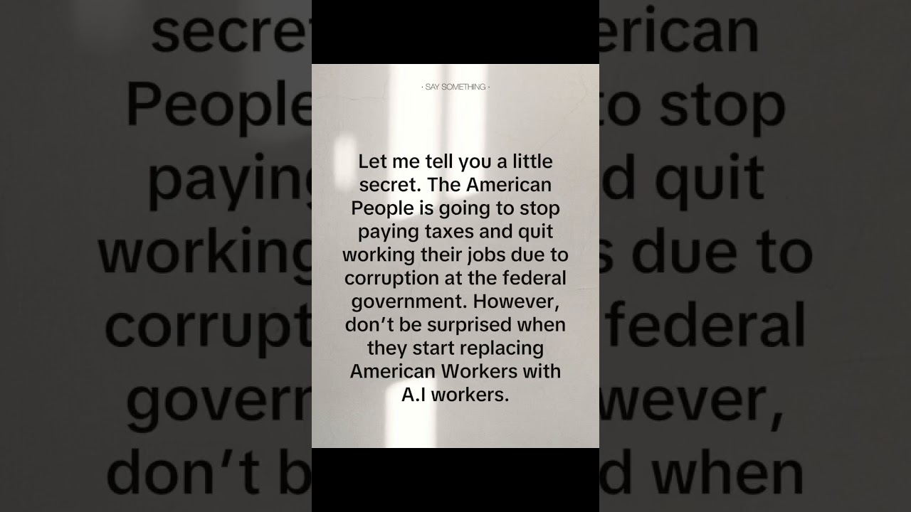 Stop paying taxes to the government. 