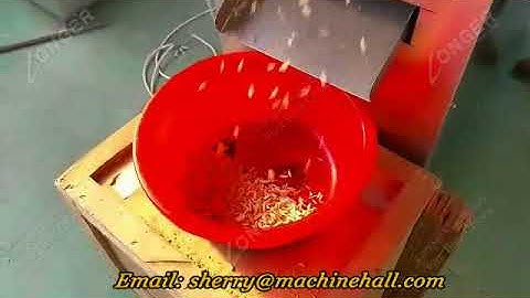How Does An Almond Slicer Work? --Almond Strip Cutting Machine