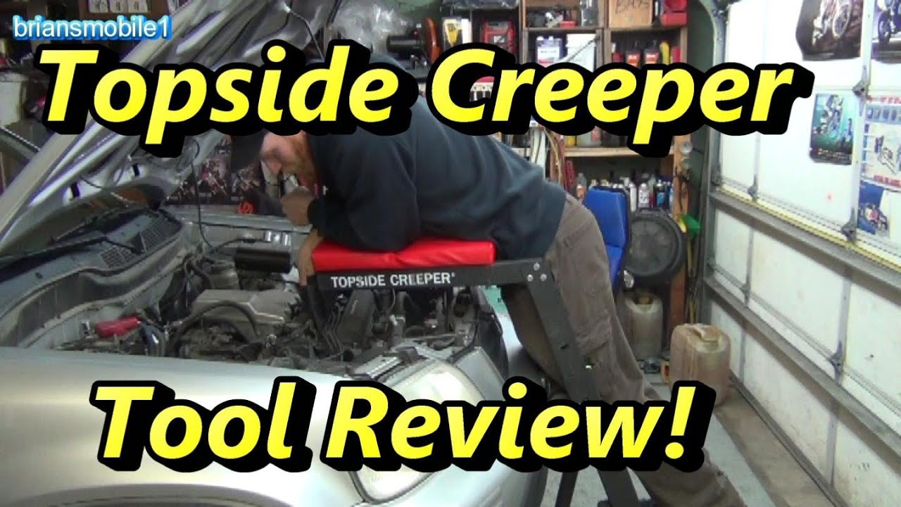 Topside Creeper Tool Review- Traxion Foldable - YouTube