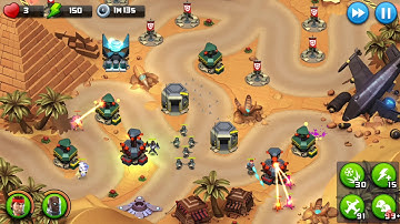 Alien Creeps TD - Challenges Level 39-Aker