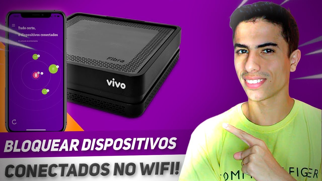 Como Bloquear e Desbloquear dispositivos Roteador Vivo Fibra Hgu App  VivoSmartWifi, No aplicativo da vivo smart wifi você consegui bloquear e  desbloquer o acesso a sua rede wifi