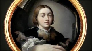 100 Meisterwerke - Selbstbildnis im Konvexspiegel - Parmigianino