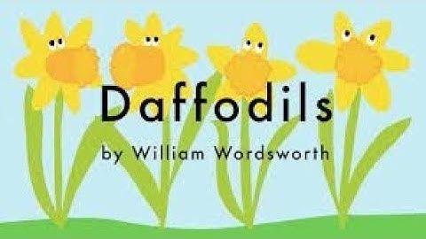Poem Daffodils by William Wordsworth full summary and paraphrase  all Questions covered inshaAllah.