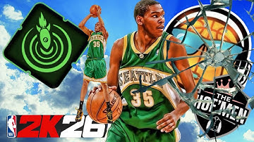 ALL NEW YOUNG KEVIN DURANT BUILD IN NBA 2K26 IS GAME BREAKING @okcthunder @nba2k @NBA @nike