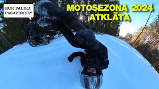 Kā Tu atklāji sezonu?! Dnepr k650, Jawa 350, Yamaha R1 iekustināti