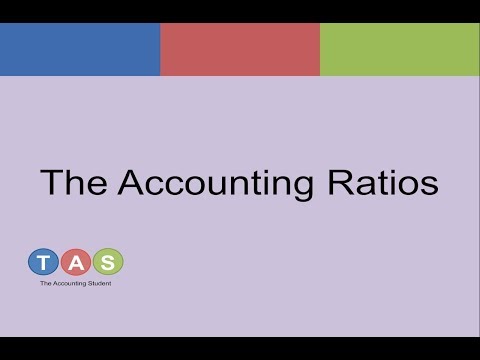 Introduction to The Accounting Ratios