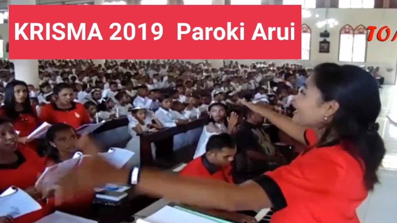 Krisma 543 orang di Paroki Arui Bab oleh Uskup Mandagi MSC