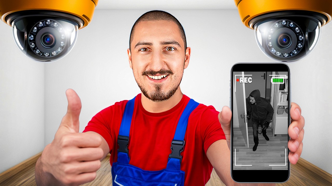 Montaż kamer do MONITORINGU i SMART HOME