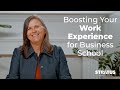 Boost Your Professional Profile for MBA Applications