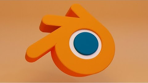 Making a 3D Blender Logo in Blender