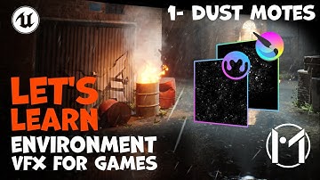 Game Environment VFX: Create Dust Textures using Krita & Material Maker - Let