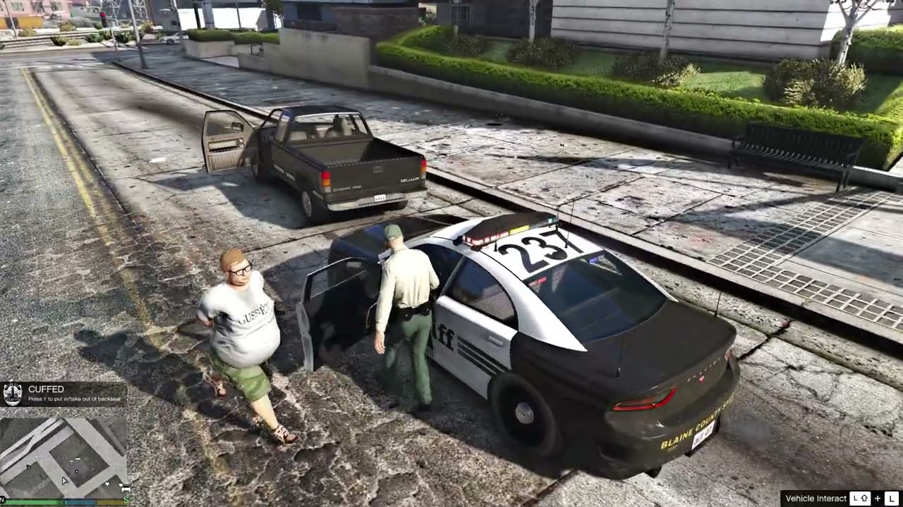 Los Santos RED: Corrupt Cop Plugin WIP update 2