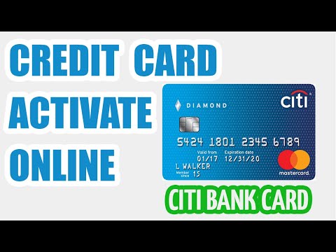 Activating new CITI card ? - activate new CITI credit card | CITI cards login