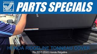 Triple J Parts - OEM 2017-2022 Honda Ridgeline Tonneau Cover