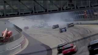 Massive 13-Car Crash 2012 NASCAR Sprint Cup Dover