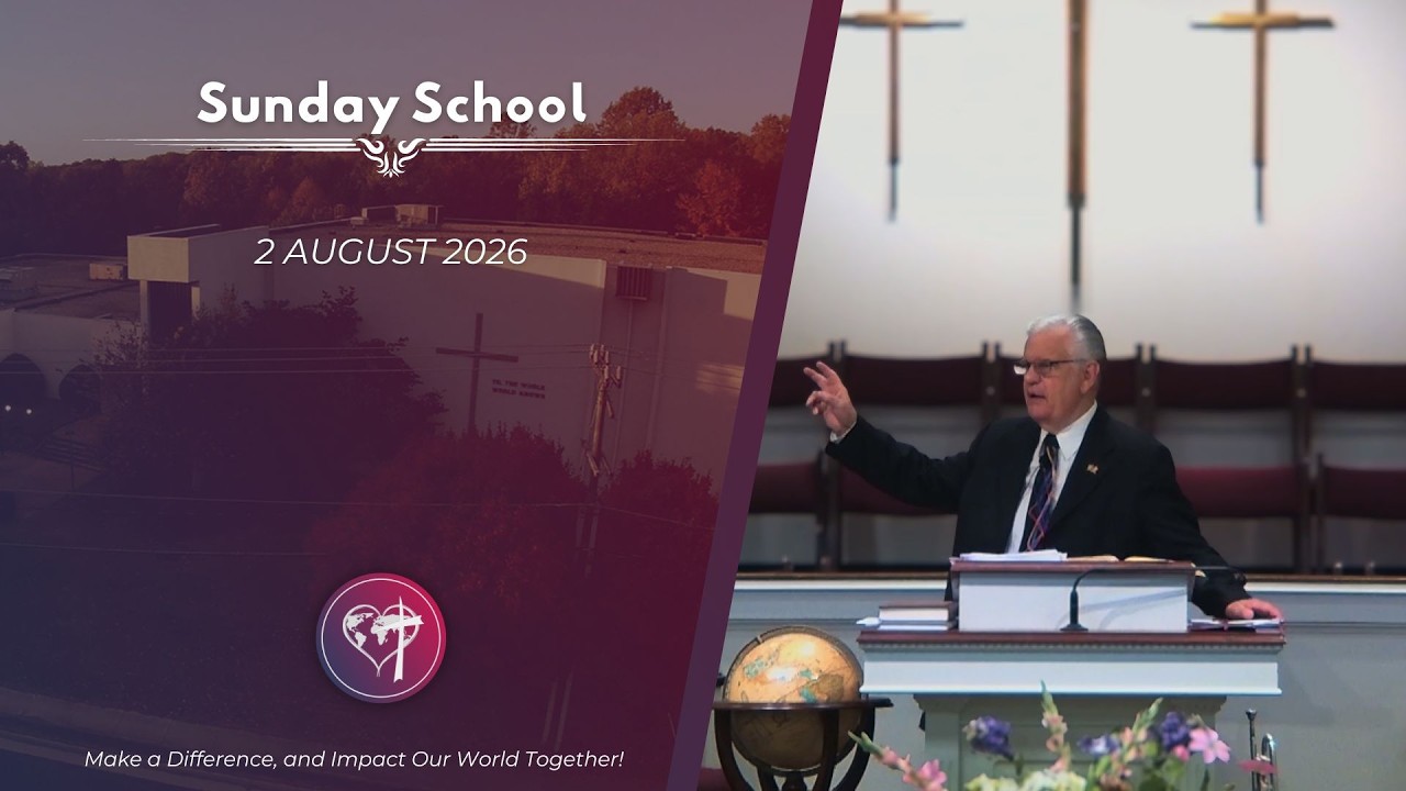 Sunday School - 2 August 2026 - CBC Service