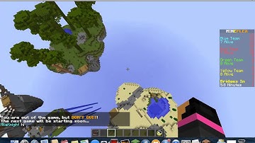 hacks man flying on mineplex bridges!