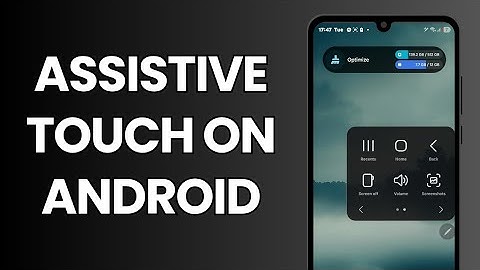 How To Add Floating Button On Samsung | Assistive Touch On Android
