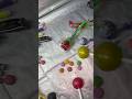 Green red lollipop, 🍭 small 🍬 candies  beat challenge #viral #asmr #youtubeshorts #shorts